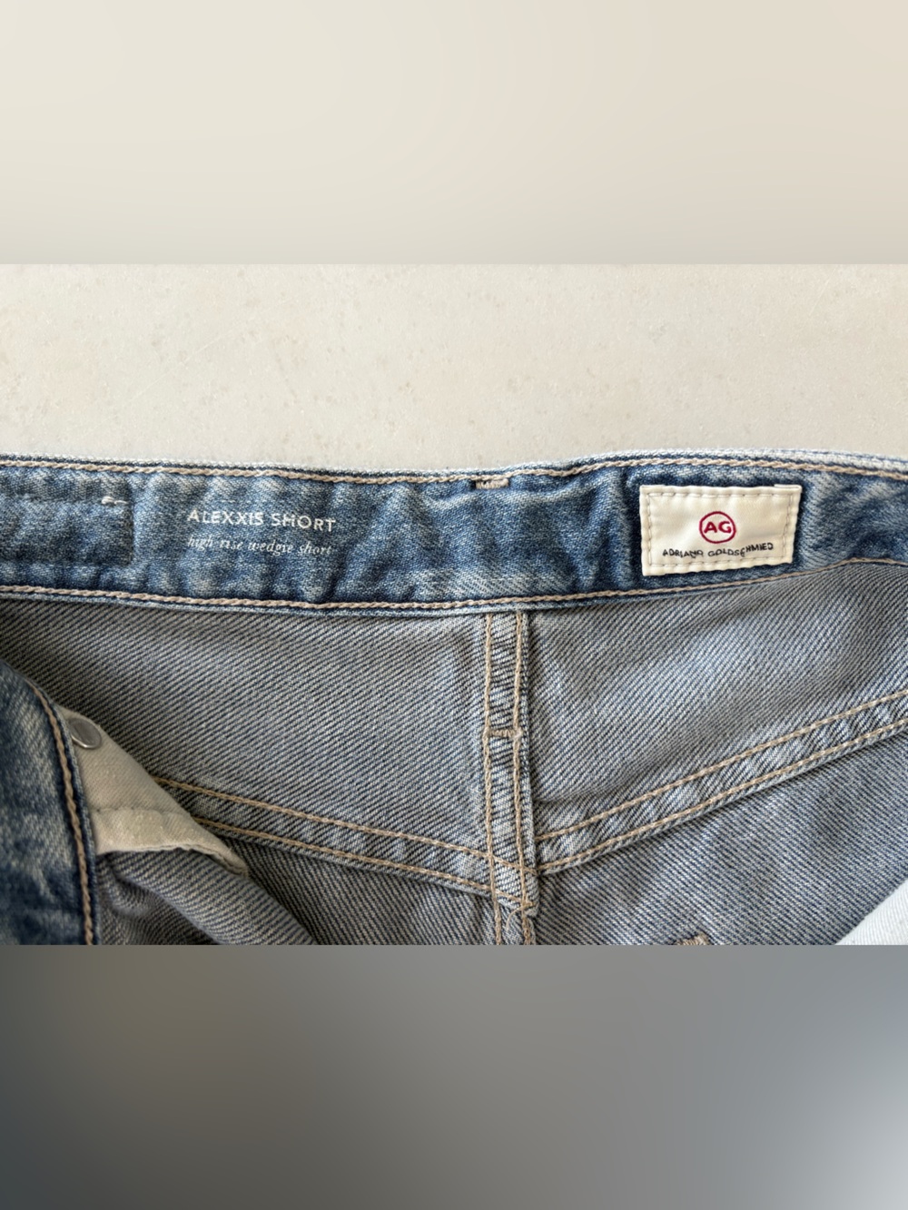 AG Adriano Goldschmied Alexxis High Rise Shorts - Picture 4 of 6